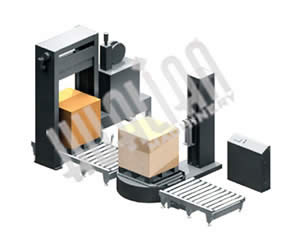 Автоматическая линия для обвязки и обмотки паллет XKC-1