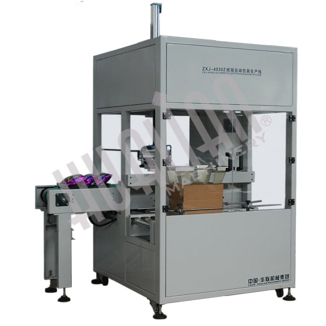 Автоматическая машина для укладки в коробки Cерия ZXJ