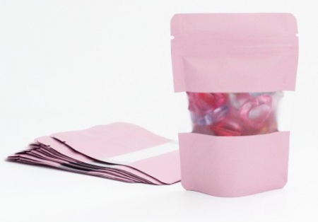 Пакеты дой пак с прозрачным окном