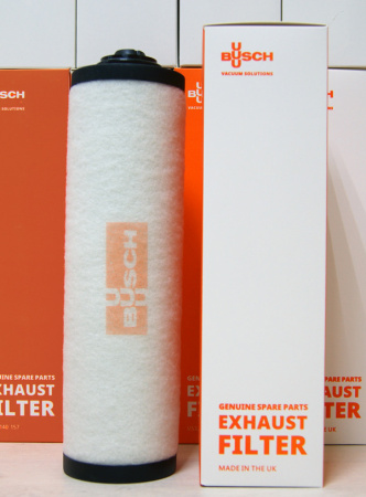 Выхлопной воздушный фильтр для вакуумных насосов Busch 72*250 (100 м3) (0532140157)