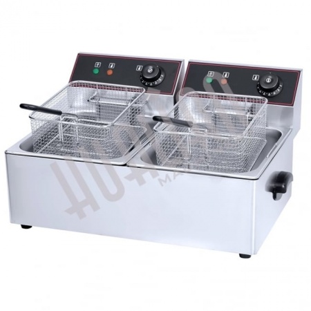 Фритюрница HEF-8L-2 (2 емкости)