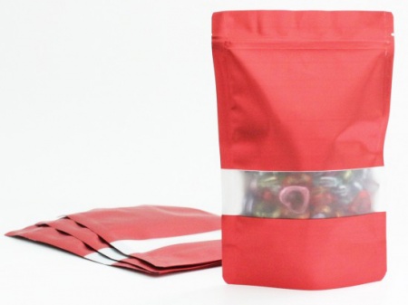 Пакеты дой пак с прозрачным окном