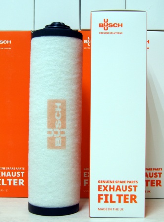 Выхлопной воздушный фильтр для вакуумных насосов Busch 72*250 (100 м3) (0532140157)